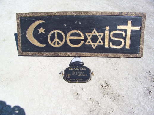 Coexisting faith.