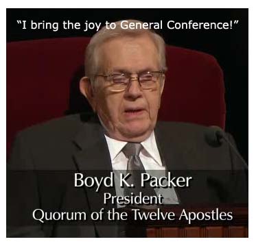 Boyd K Packer Joy of Conference
