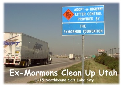 Kathy Worthington helped Ex-Mormon clean I-15.