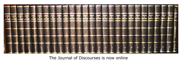 Journal of Discourses hard copy volumes.