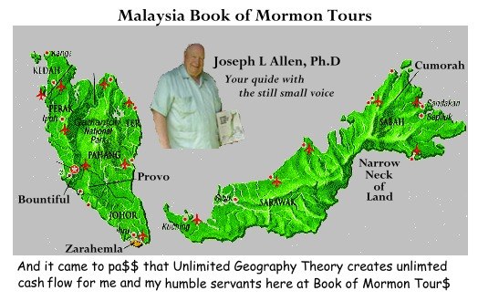 Joseph L Allen increases cash flow with Book of Mormon Tours.