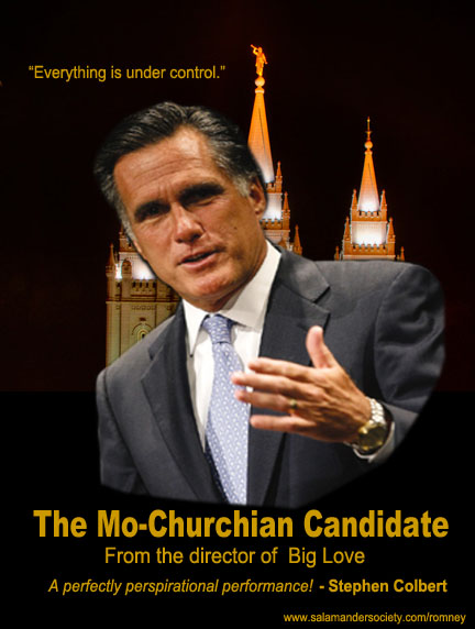 Mitt Romney Mo-Churchian Candidate.