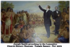 Joseph Smith preaching to the Lamanites.
