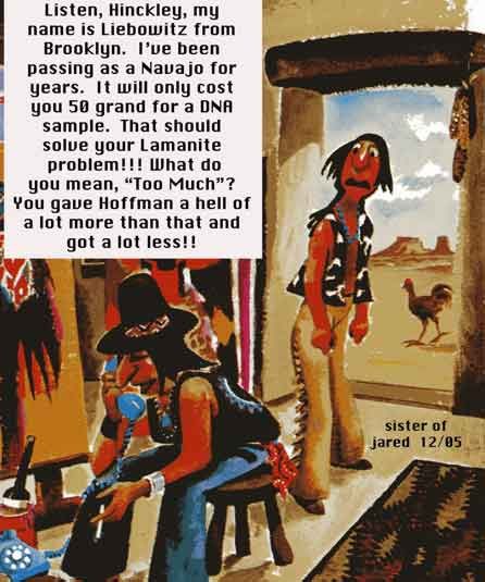 Lamanite Book of Mormon DNA.