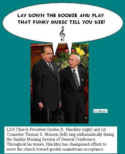 Mormon LDS funkey music.