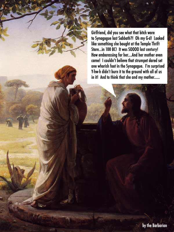 Mormon Jesus gossip.