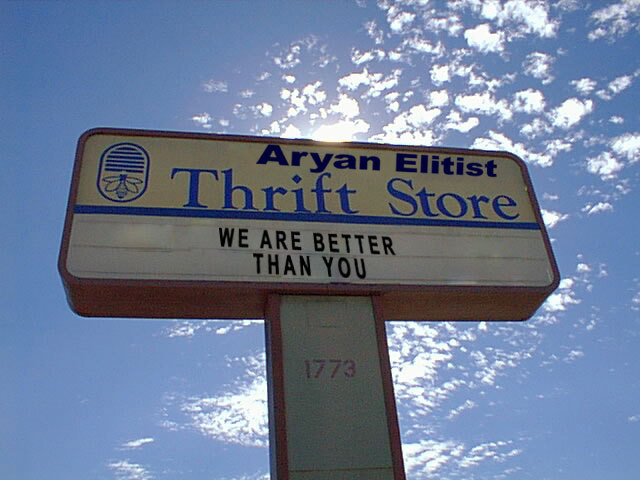 Aryan Deseret Industries - We're better than you.