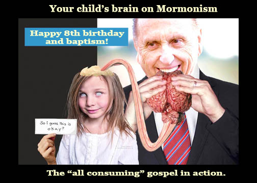 Mormon Child brain on Mormonism with Thomas S Monson.