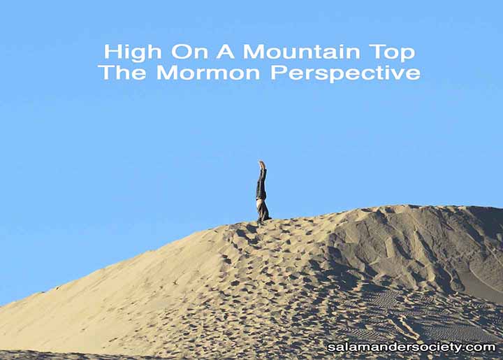 Mormon perspective head in sand.