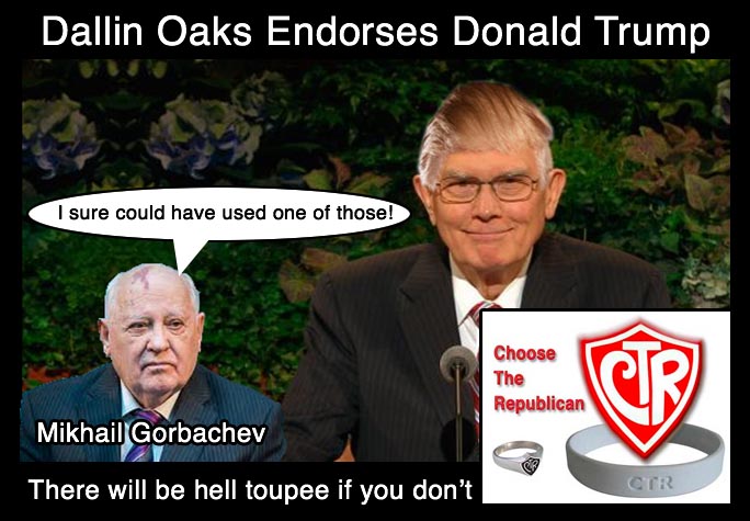 Dallin Oaks endorses Donald Trump - Choose The Republican - CTR.