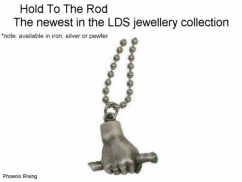 Hold to the Rod necklace.