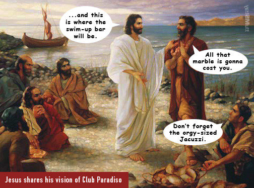 Jesus Mormon paradiso.