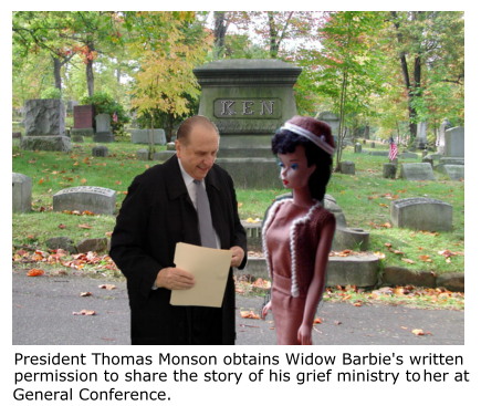 Thomas S Monson and Widow Barbie