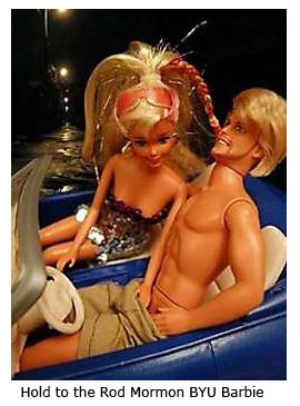 Hold to the Rod Mormon BYU Barbie.