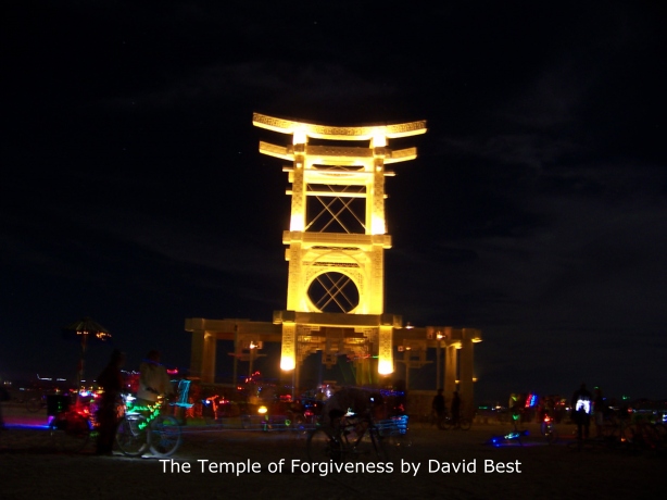 Temple of Forgivenss night time.