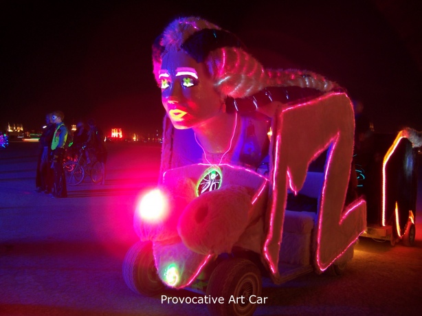 Provocative Art Car.