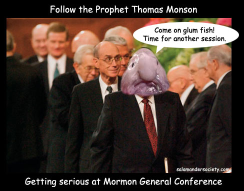 Thomas Monson glum fish general conference