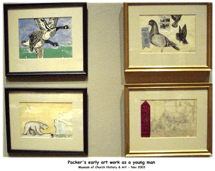 Boyd K Packer early arthwork.