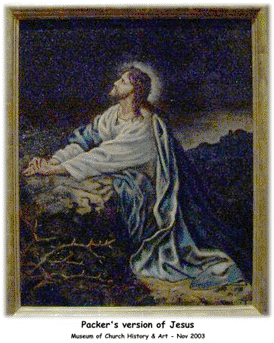 Boyd K Packer Jesus portrait.