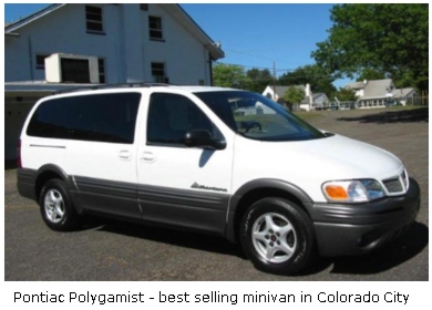 Pontiac Polygamist - best selling minivan in Colorado City.