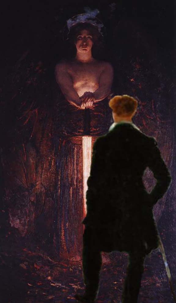 Joseph Smith with Young Plural Wife by grindael.