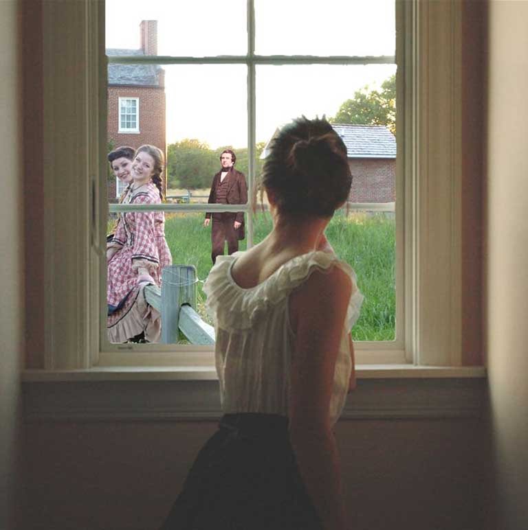 Joseph Smith with Nauvoo Women by grindael.