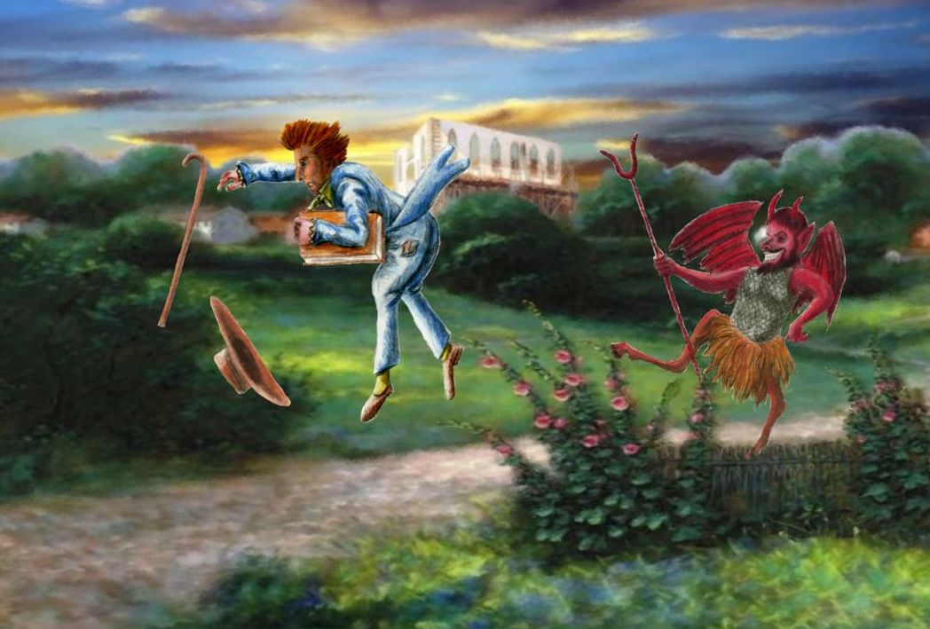 The devil and Joe Smith by grindael.