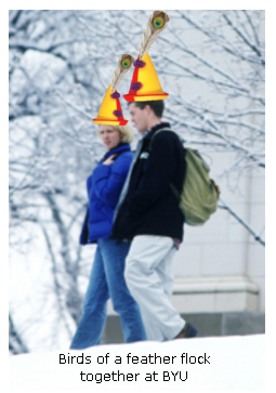 BYU students accept new dress code without question or doubt.