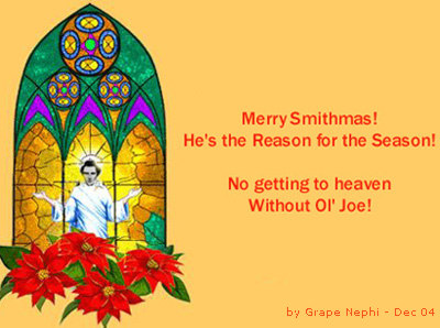 Smithmas Mormon LDS Joseph Smith Christmas craze.