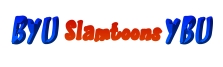 BYU slamtoons logo.