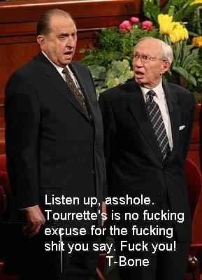 Monson Hinckley tourette's no excuse.