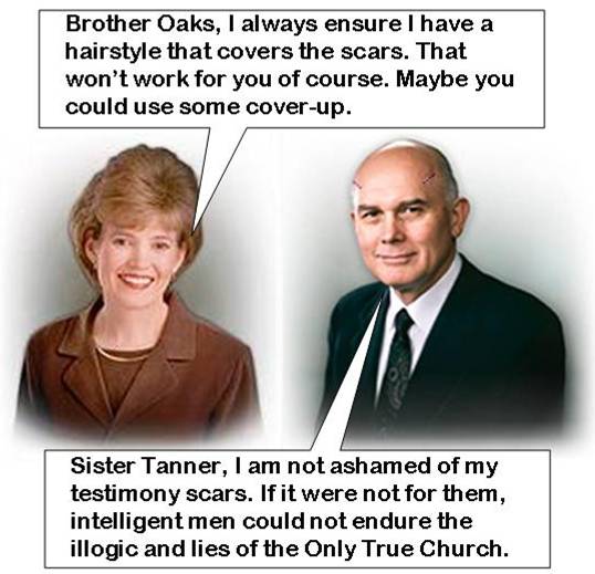 Dallin H Oaks testimony scars.