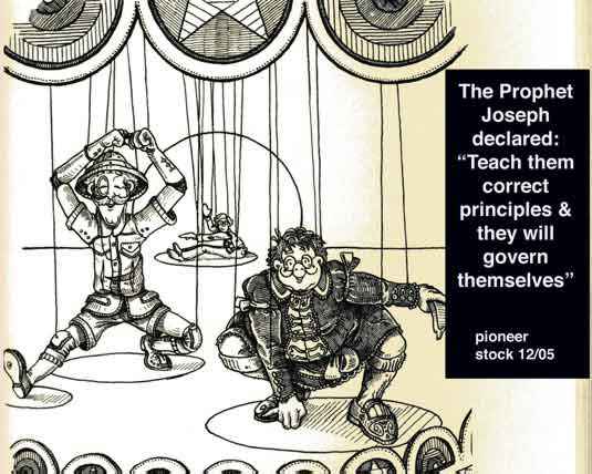 Mormon LDS Joseph Smith teach them correct principles.