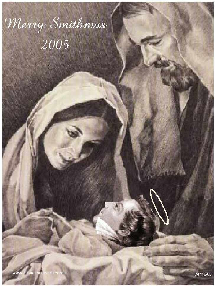 Merry Smithmas Joseph Smith Birthday.