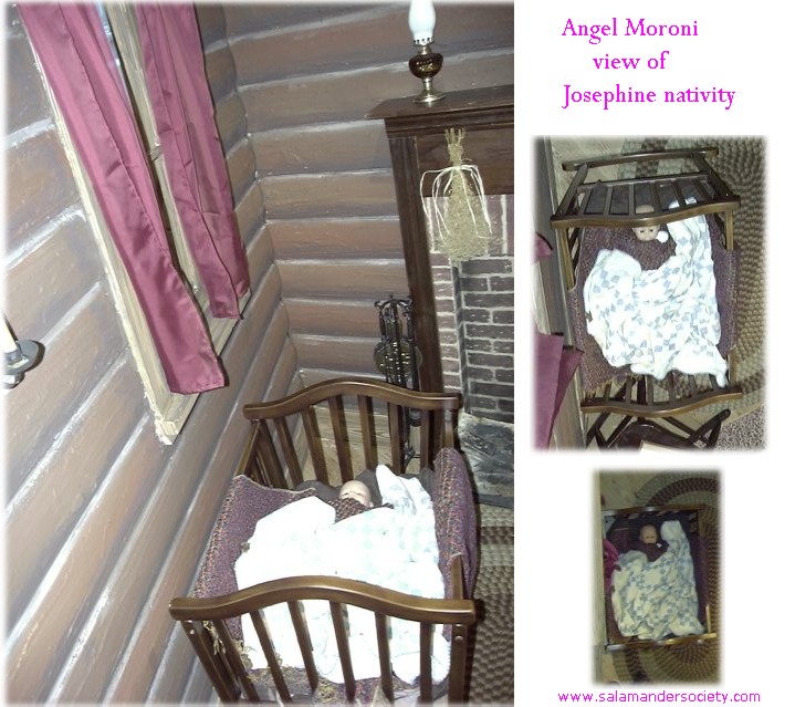 Mormoni view of Josephine Nativity at Smithmas.