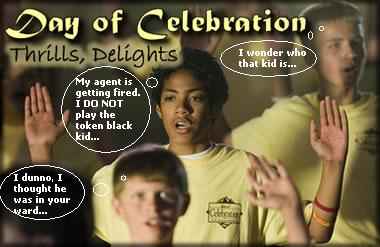 LDS Mormon token black model.