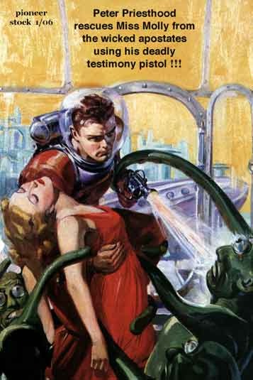 Peter Priesthood rescues Molly Mormon.