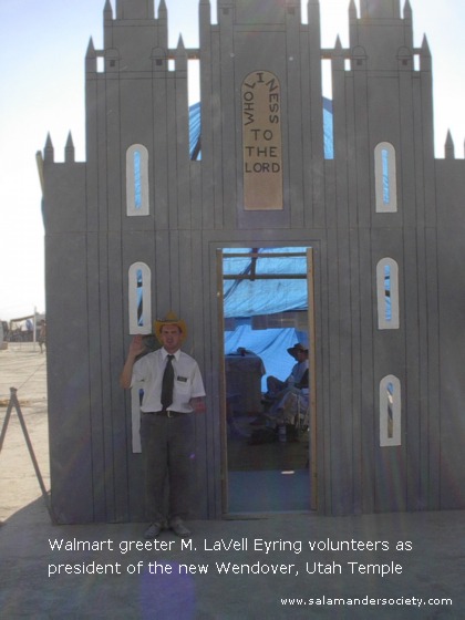 New Wendover Utah LDS Temple.