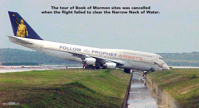 Follow the Mormon LDS Prophet airlines.