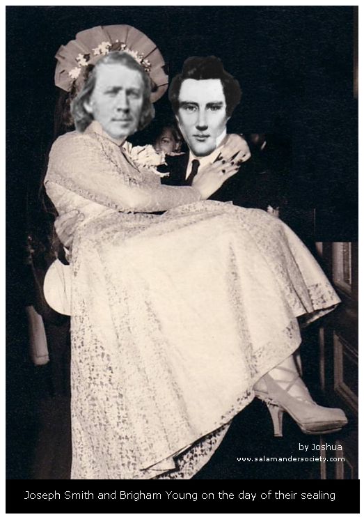 Joseph Smith sealing to Brigham Young.