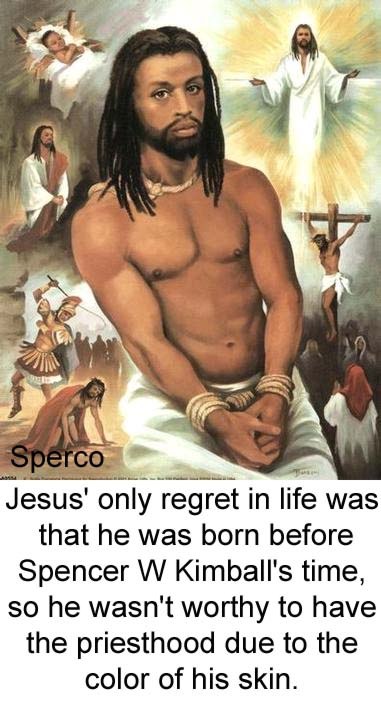 Mormon LDS Black Jesus Christ regrets about Spencer W Kimball and the Priesthood curse.