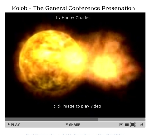 Kolob - General Conference 
Presentation by Honey Charles.