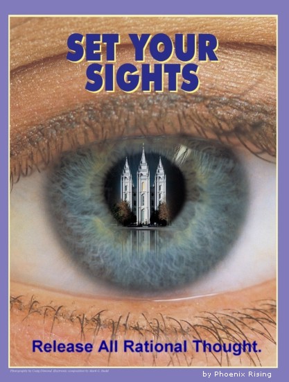 Mormon Ad - Set Sights and release rational thought.