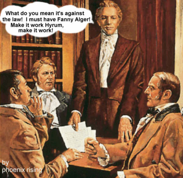 Joseph Smith must have Fanny Alger.