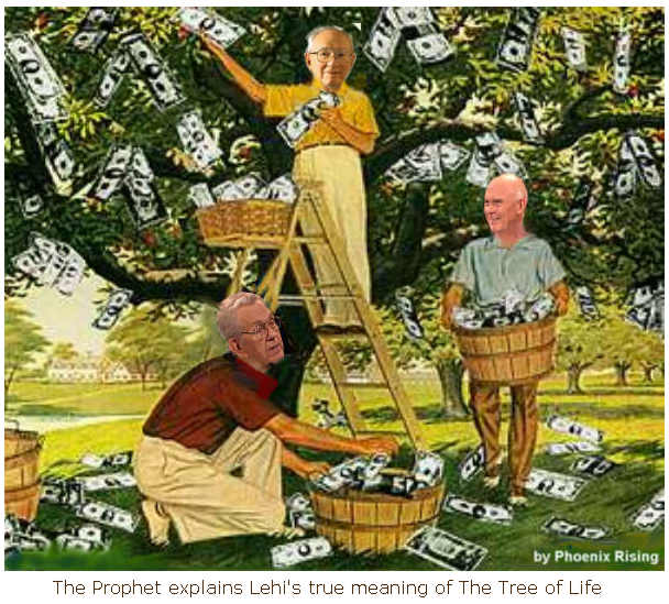 Gordon Hinckley's money tree.