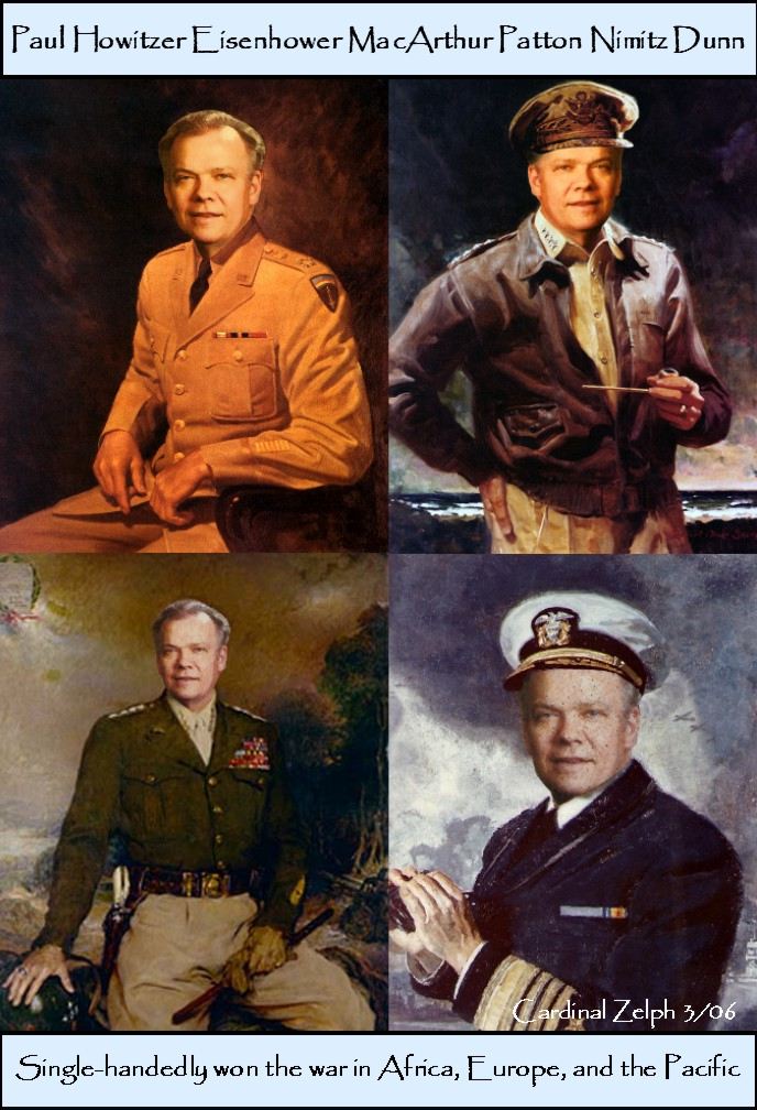 Paul H Dunn wins the war by himself.