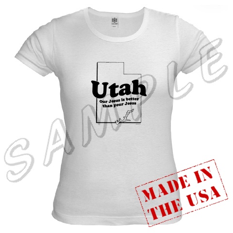 Mormon Utah Jesus better than your Jesus.
