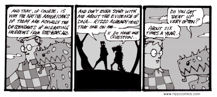 Lamanite DNA - Rizzo Comic.