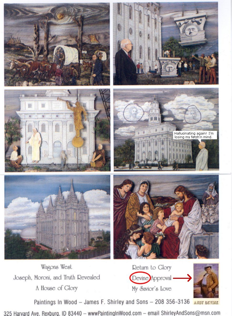 Mormon LDS Nauvoo Devine Approval.