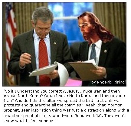 Mormon LDS Bush Jesus.